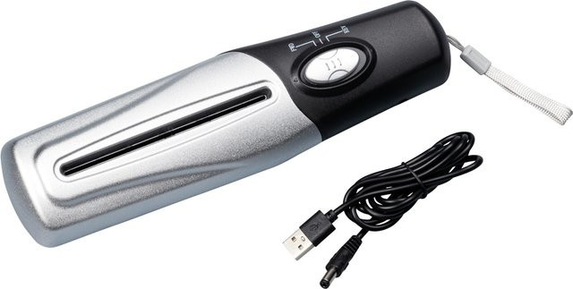 Genialo USB-Aktenvernichter Elektrisch in Schwarz und Silber aus Kunststoff - Bild 1
