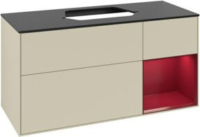V&B Waschtischunterschrank Finion in Lackausführung, Breite: 120 cm, Tiefe: 50,1 cm, Höhe: 50,1 cm - Bild 1