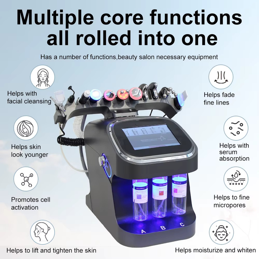 YUET WIN Hydro-Dermabrasionsmaschine 10-in-1, Unisex, Gesicht - Bild 2