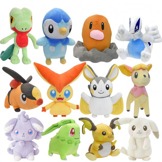 Aoger Pokémon Plüschtiere, Bunt / Mehrfarbig - Bild 1