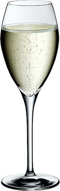 WMF Champagnerglas Smart mit Eichstrich, transparent, 210 ml, 6er Pack - Bild 1