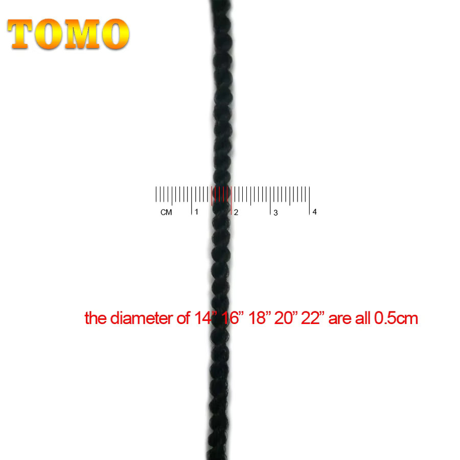 TOMO Senegalese Twist Haar Extensions, Ombre, Synthetisch, Damen - Bild 4