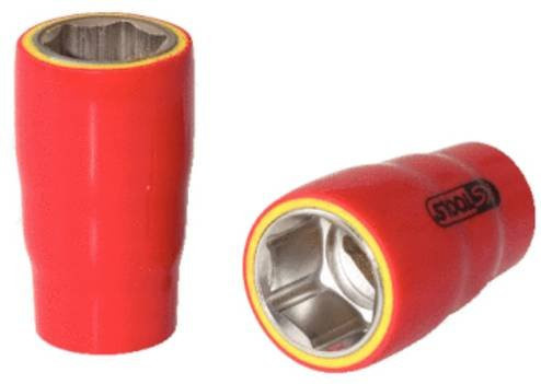 KS Tools Isolierte Stecknuss 1/2 Zoll 8mm Rot aus Chrom-Vanadium - Bild 1
