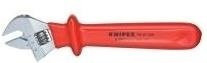 Knipex Rollgabelschlüssel aus Chrom-Vanadium in Rot, 30 mm Öffnung - Bild 3