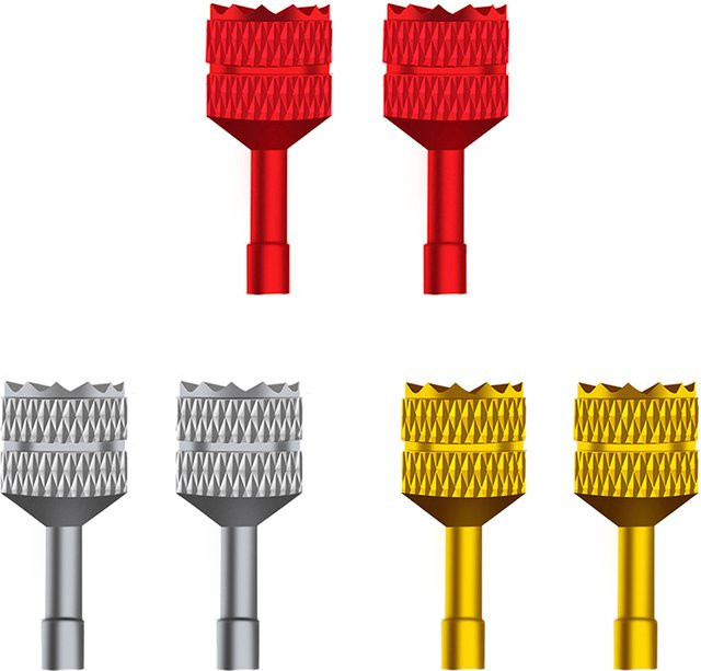 DJI Mini 3 Pro Fernbedienung Daumen Rocker Stick aus Aluminium Legierung in Rot - Bild 1