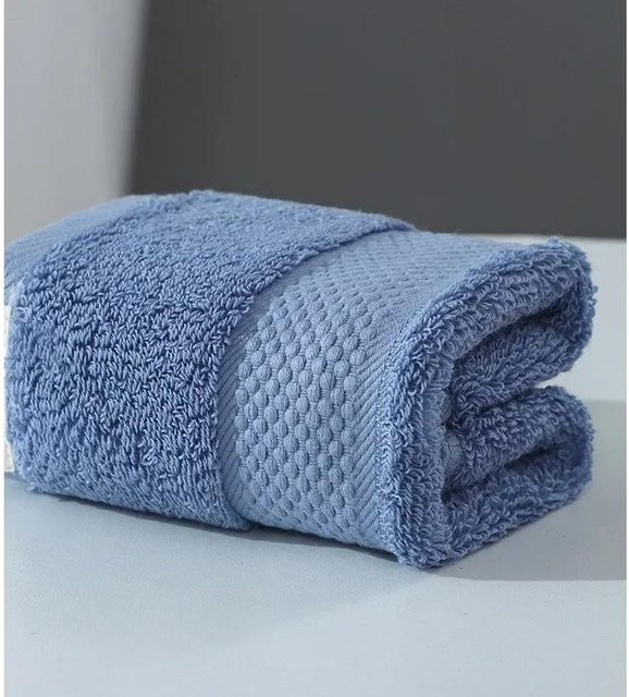 Duschtuch von Household supplies MH aus reiner Baumwolle, saugfähiges Handtuch für Erwachsene, B/H: 75 x 34 cm - Bild 1