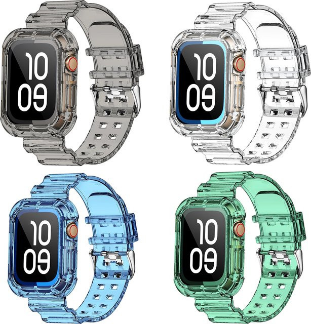 RWBANDS Uhrenarmband Kunststoff, transparent, Unisex - Bild 1
