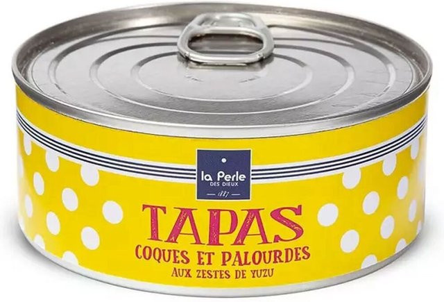 La Perle des Dieux Tapas Venusmuscheln u. Herzmuscheln mit Yuzu 215 g - Bild 1