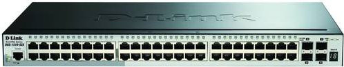 D-Link DGS-1510-52X/E Smart Managed Gigabit Stack Switch mit 52 Ports in Schwarz - Bild 3