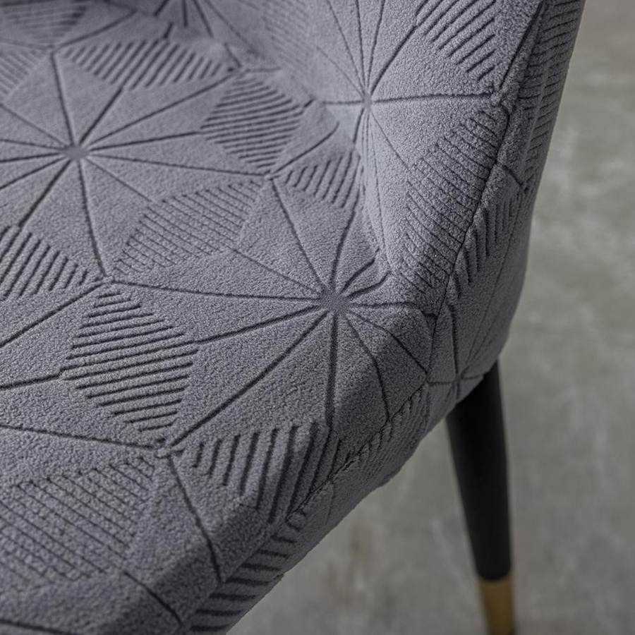 Jacquard Stuhlhussen von airldianer, elastischer und abnehmbarer Sesselbezug in einfarbigem Design für Wohnzimmer, Büro oder Bankette - Bild 2