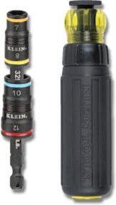 Klein Tools 5 in 1 Steckschlüssel Set Ratsche 1/4 Zoll metrisch in Schwarz - Bild 1