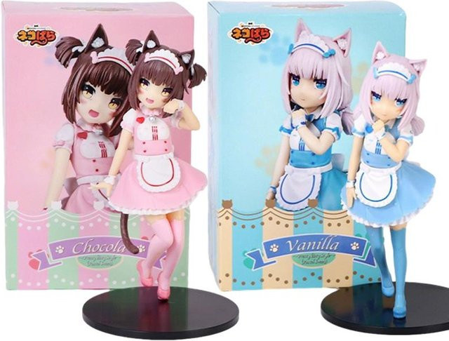 Nekopara Anime Figur Vanilla, 2-teiliges Set, ab 14 Jahren - Bild 1