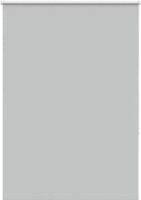 vidaXL Verdunkelungsrollo Hellgrau aus Polyester mit Thermofunktion, B: 105 cm, H: 175 cm - Bild 1