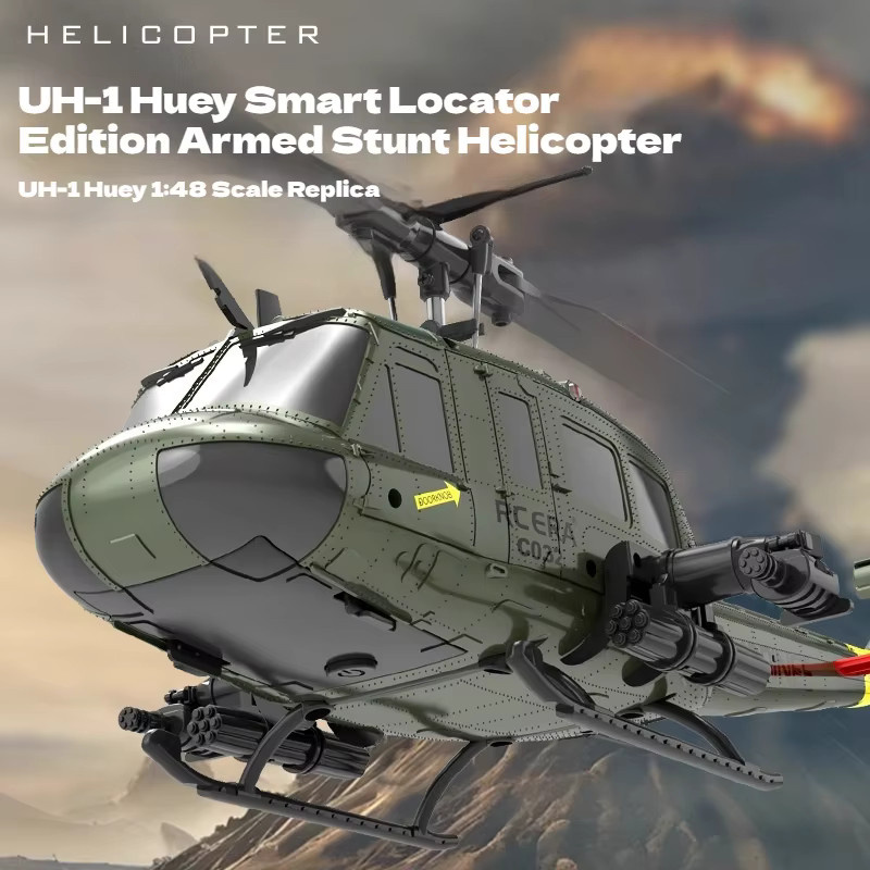 RC ERA UH-1 Huey Elektrischer Ferngesteuerter Hubschrauber, 1:48 Maßstab - Bild 3