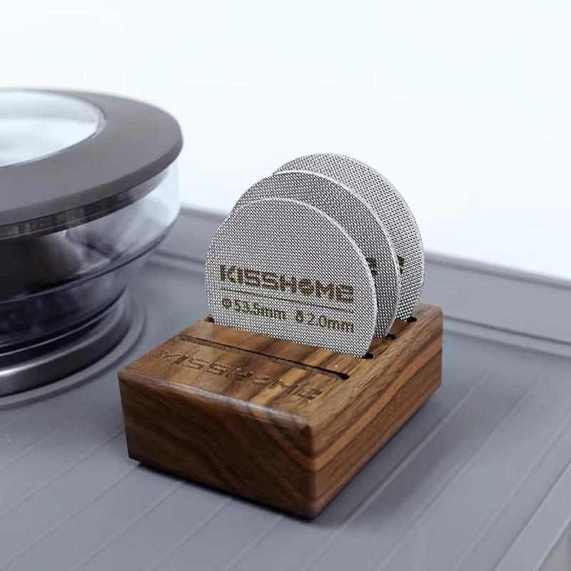 CafeGaGa Wiederverwendbarer Espresso Puck Filter aus Metall in Silber für Siebträger Körbe, Durchmesser: 51 mm, 53 mm oder 58 mm - Bild 5