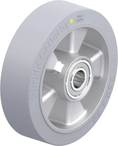 Blickle ALEV 160/20K-SG-AS Schwerlast-Rad in Grau aus Aluminium mit 160 mm Durchmesser und 350 kg Tragfähigkeit - Bild 1