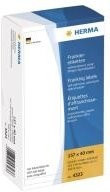 HERMA Franking Labels Selbstklebende Matte Papier Etiketten Weiß B: 157 mm, H: 40 mm, 500 Stück - Bild 1