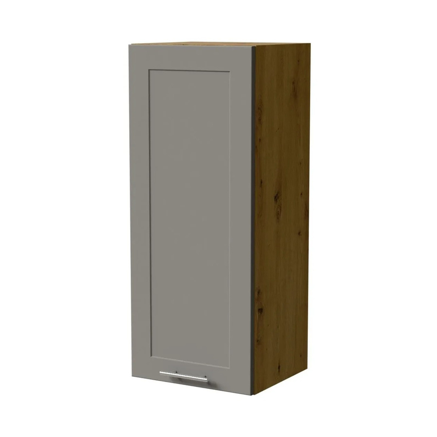 Feldmann-Wohnen Hängeschrank Oslo W4/40 in Eiche Artisan und Dust Grey Matt, B/T/H: 40 x 32,5 x 96 cm - Bild 2