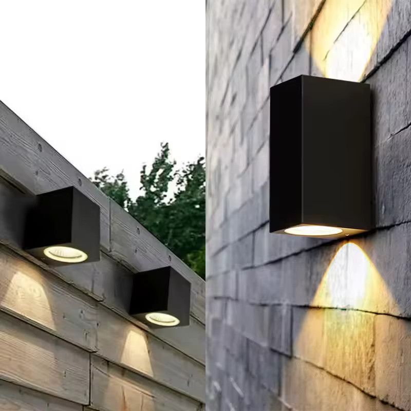 Wasserdichte LED Wandlampe für Außen und Innen mit IP65 Schutzklasse und GU10 Fassung für Garten und Dekoration - Bild 3