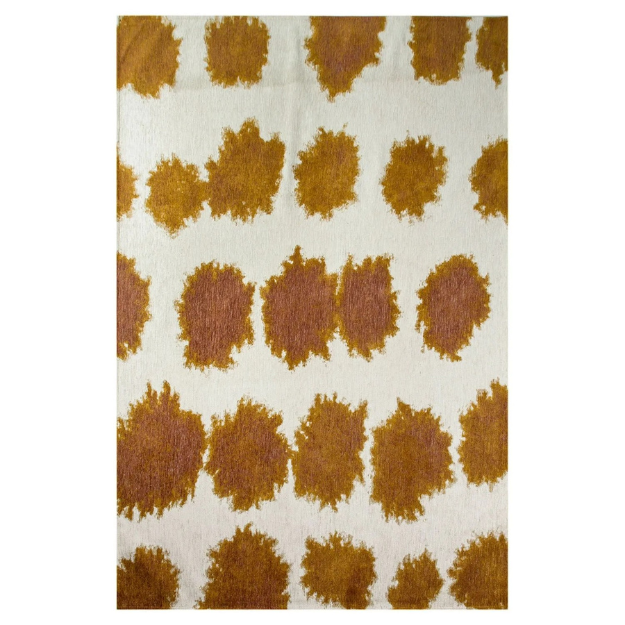 Lola&Moi Teppich Red Rhum mit abstraktem Muster in Braun und Multicolour, Breite: 140 cm, Tiefe: 200 cm - Bild 2
