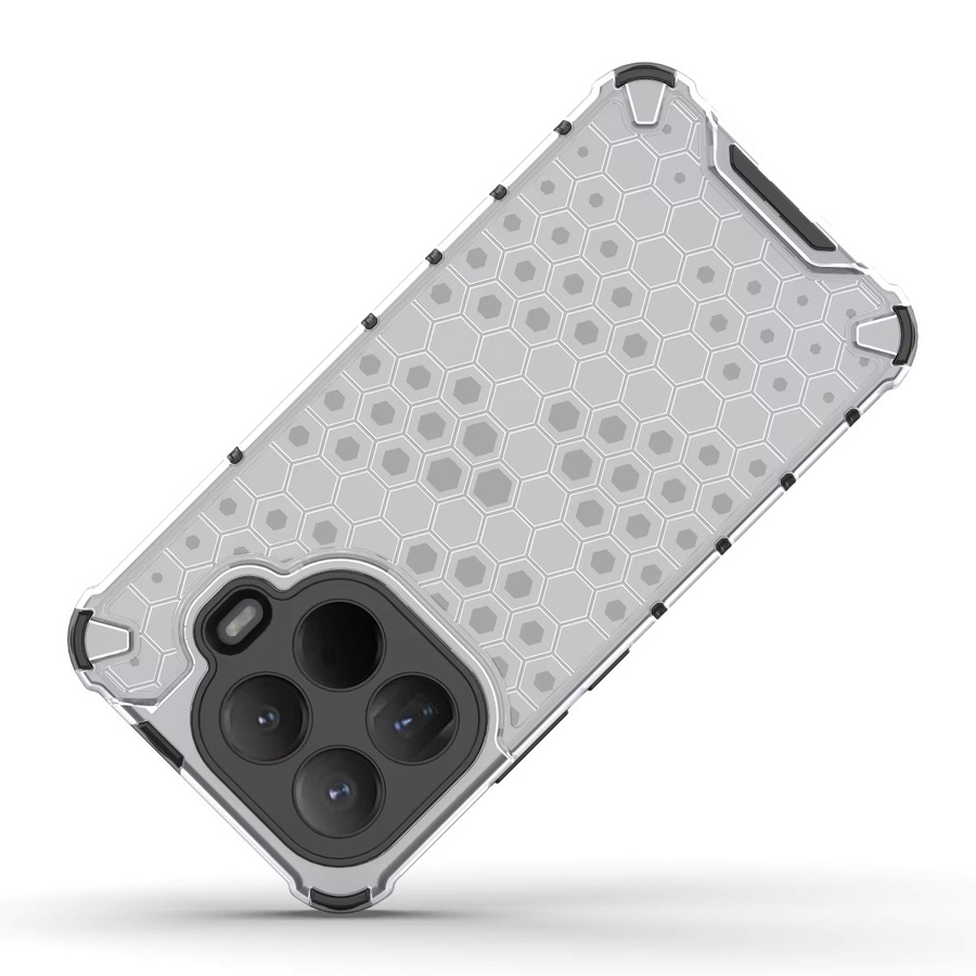 Stoßfeste Waben-Schutzhülle für Xiaomi 15T, 14T und 14 Pro in Transparent - Bild 2