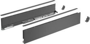 Hettich AVANTECH ZARGE AVT YOU ZG H101 NL650 AZ SET in Stahlgrau - Bild 1