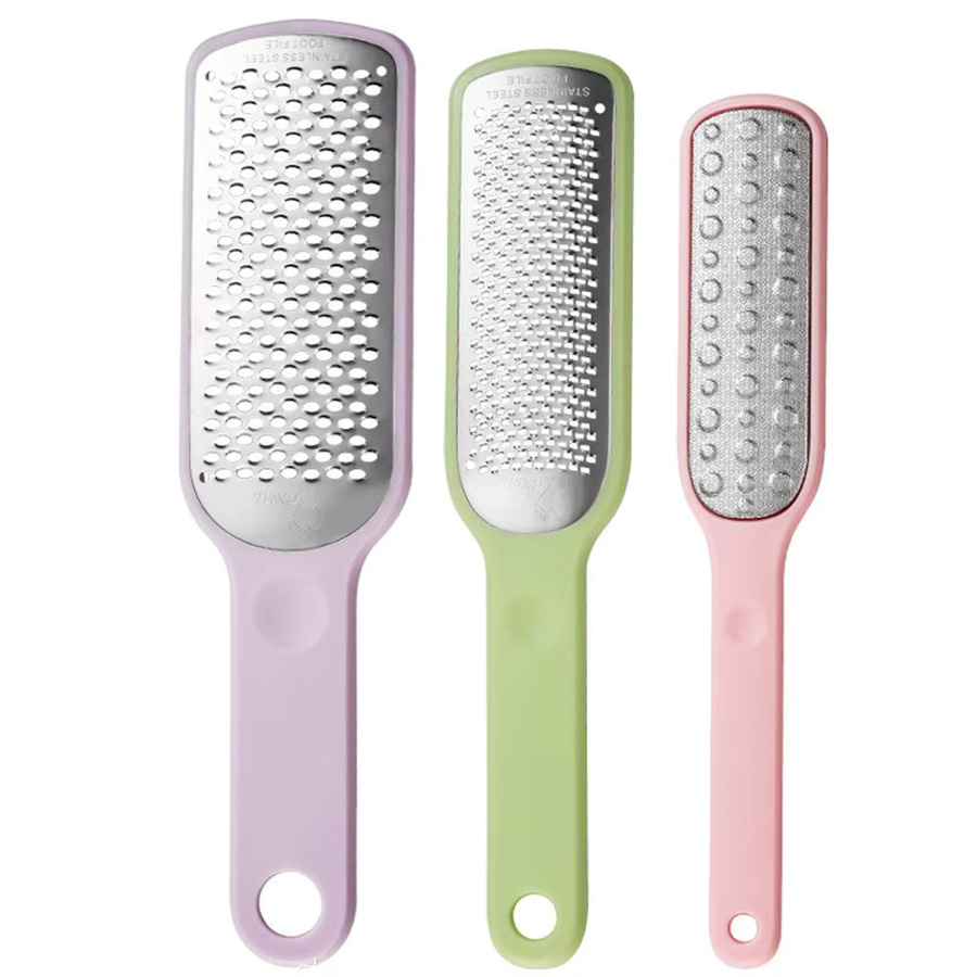 Andvictory Fußpflege-Set, Edelstahl-Fußtrimmer und Hornhautschleifer, Unisex - Bild 3
