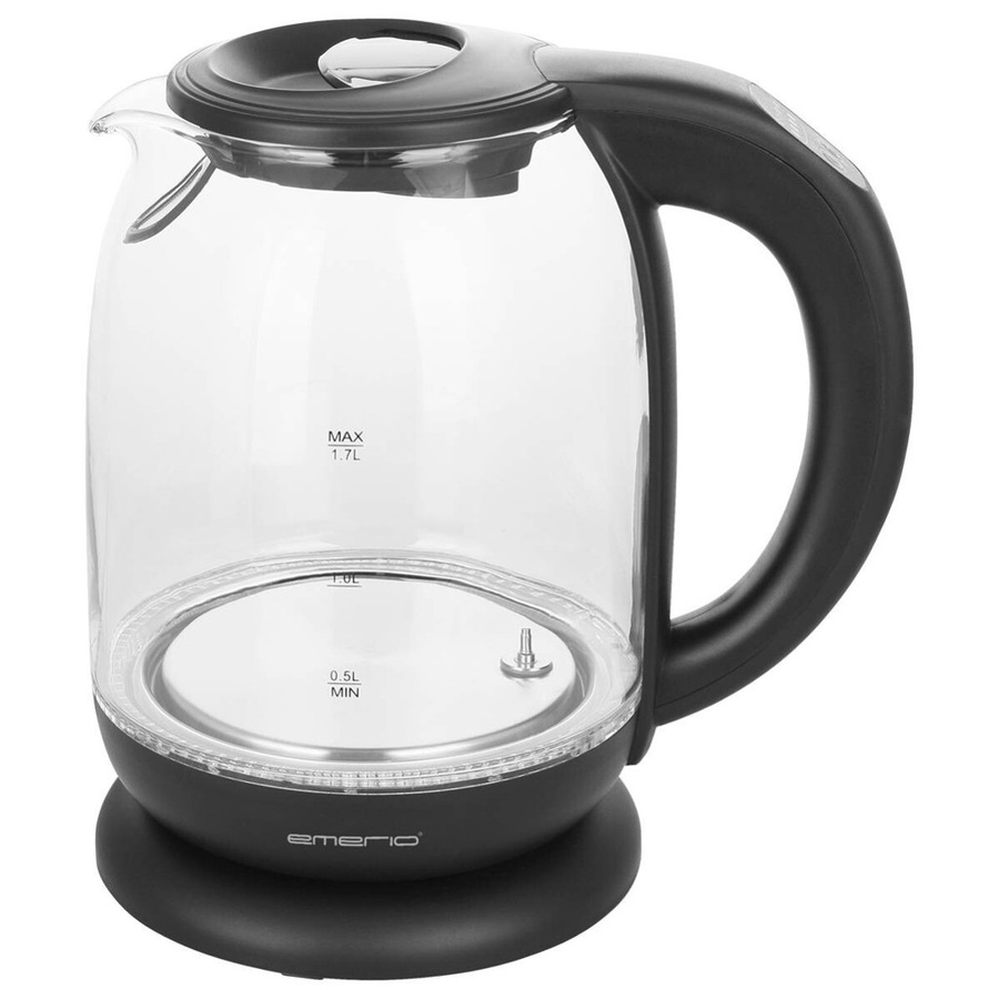 Emerio Glas-Wasserkocher WK-119255.5 in Schwarz mit 1,7 l Volumen - Bild 3