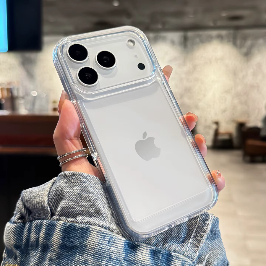 Transparente Softcover Handyhülle für iPhone Modelle 5 bis 17 Pro Max Air Mini SE - Bild 3