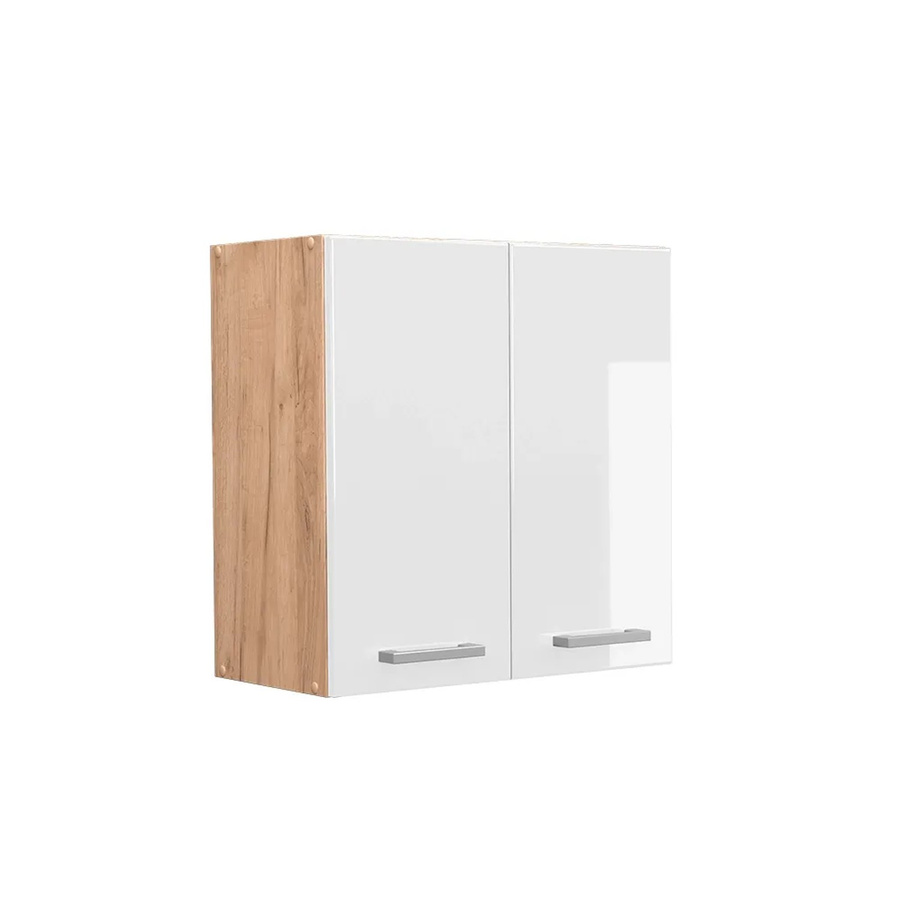 Vicco Hängeschrank R-Line Küchenschrank Weiß Goldkraft B: 60 cm, H: 31 cm, T: 60 cm - Bild 2