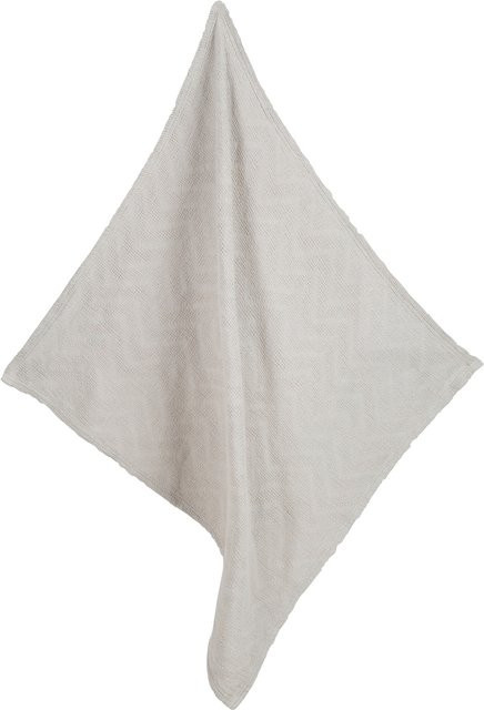 Roba Babydecke Lil Planet in Grau aus Bio-Baumwolle Strick B/B: 80 x 80 cm - Bild 1