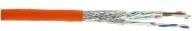 InLine Cat.7a Verlegekabel S/FTP PiMF Ethernet LAN Rohkabel, 1000MHz, orange, 100m - Bild 1