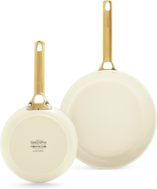 Green Pan Padova Reserve Pfannenset 2-teilig mit Keramikbeschichtung in Beige, Durchmesser: 20 cm und 26 cm - Bild 1