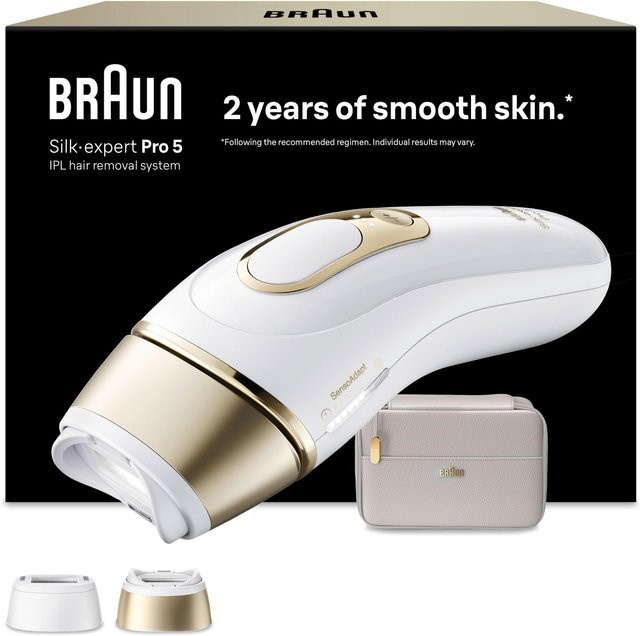 Braun Silk·expert Pro 5 IPL Haarentferner, 2 Aufsätze - Bild 1