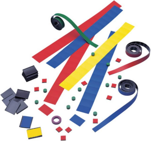 Magnetoplan Zubehör-Set 2 für Jahresplaner in Grün, Blau und Multicolor - Bild 1