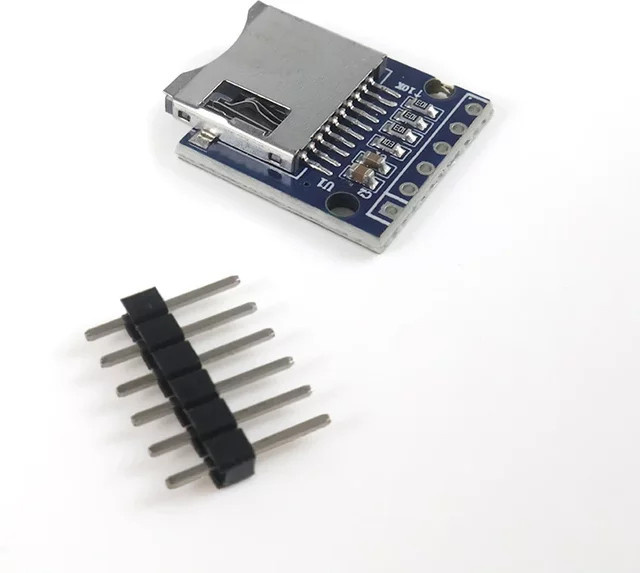 Micro SD-Kartenmodul SPI 3,3 V TF-Leser für Arduino ESP32 STM32 in Blau ohne Header für DIY-Datenspeicherung - Bild 1