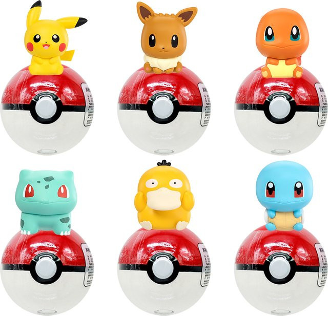 FUNISM Pokémon Mini-Figuren mit Pokeball Blind Box, Set / Bundle - Bild 1