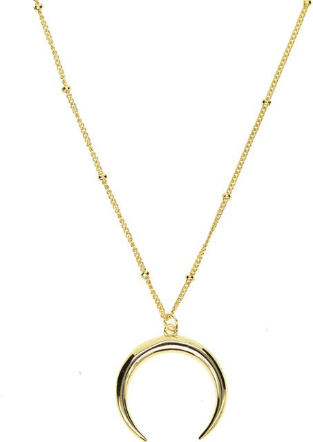 sdzstone Halskette Mondanhänger, 925 Sterling Silber, Damen - Bild 1