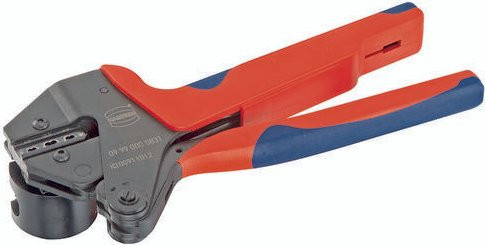 HARTING Crimpzange für 4 bis 10mm² in Rot - Bild 1
