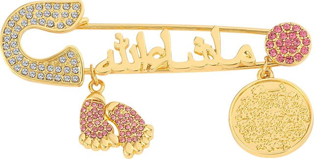 Brosche Gold, Unisex - Bild 1