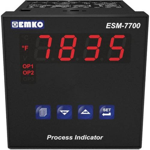 Emko ESM-7700.2.20.1.1/00.00/0.0.0.0 Prozessanzeige in Schwarz - Bild 1