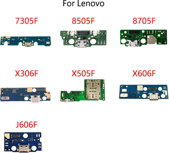 USB Lade Dock Port Connector und Flex Kabel für Lenovo M8 8505F 8705F M7 7305F M10 X306F X505F Plus X606F P11 J606F Lade Board - Bild 1