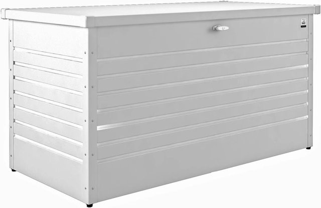 Biohort FreizeitBox 180 Aufbewahrungsbox aus Stahlblech, Weiß, B/H/T: 181 x 71 x 79 cm - Bild 1