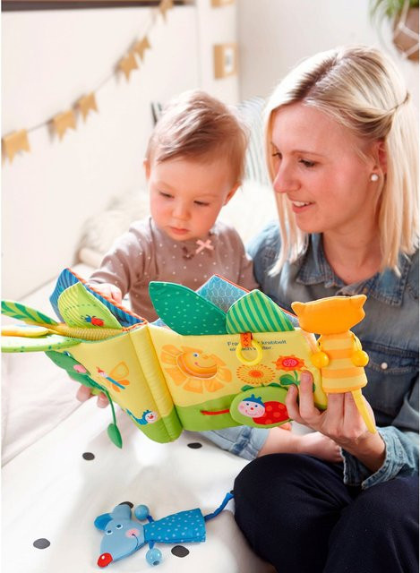 HABA Stoffbuch Blätterhäuschen, Stoffbuch, ab 1 Jahr - Bild 1