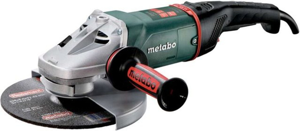 Metabo Winkelschleifer WE 22-230 MVT mit 2200 W und 6600 U/min in Rot Grün Schwarz - Bild 3