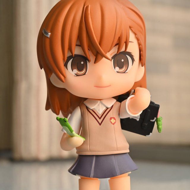 Bandai Toaru Kagaku No Railgun Nendoroid 345 Misaka Mikoto, Actionfigur - Bild 1