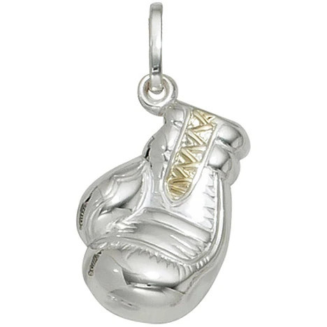 Colkid Anhänger Boxhandschuh, 925 Silber, bicolor vergoldet, Kinder - Bild 1