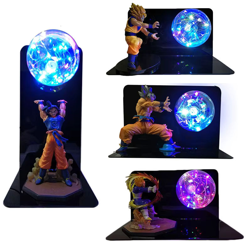 Bandai Dragon Ball LED Nachtlicht Goku Vegeta Gogeta - Bild 2
