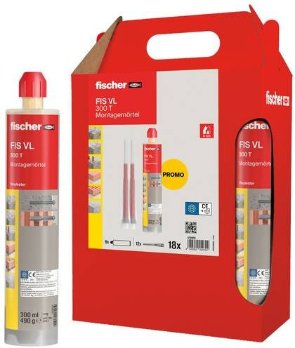 Fischer Injektionsmörtel Vinylester 6er Pack - Bild 1