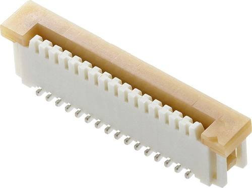 Molex FFC/FPC-Anschluss 20-polig in Weiß mit 1mm Rastermaß - Bild 1